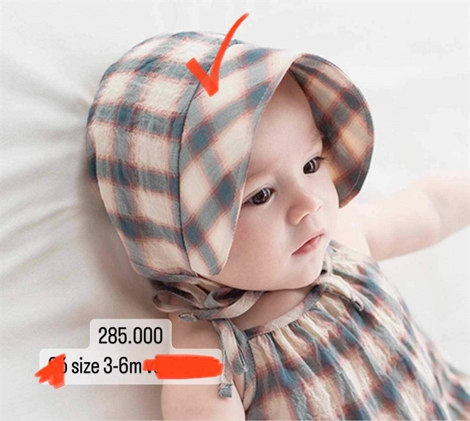 Happyprince Nón size 3-6m