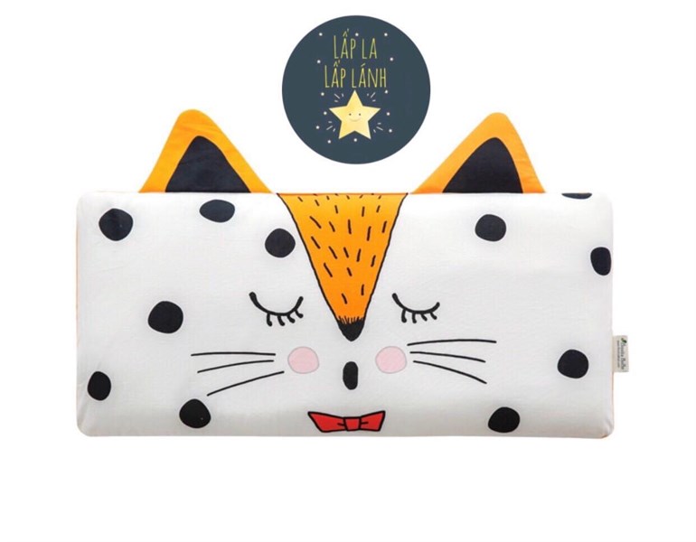 Bonitabebe Vỏ gối 3D mesh Cáo ngủ