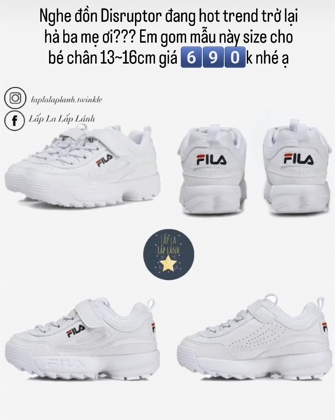 Fila Sneaker FK1HTB1013X size 160