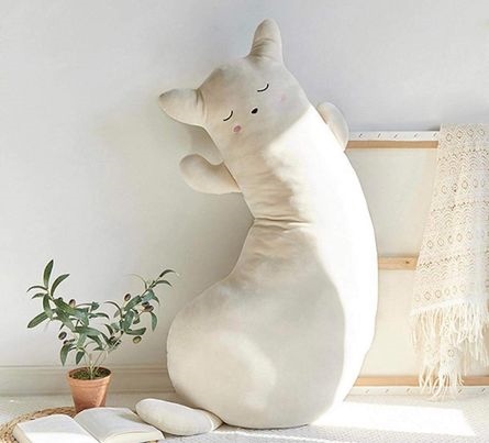 Shezhome Mèo bông ivory 105cm