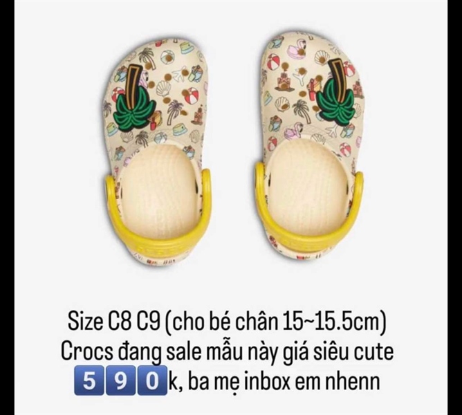 Crocs Sandal tropical size C8