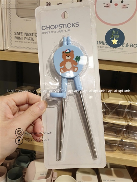 Modernhouse Đũa tập gắp Gấu xanh