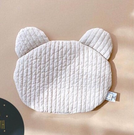 Dottodot Thin Pillow Gấu vân sọc Trắng Kem