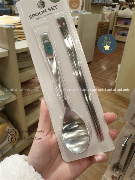 Modernhouse Set muỗng đũa inox ô tô xanh