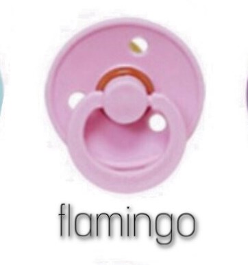 Bibs Ti giả 6-18m Flamingo