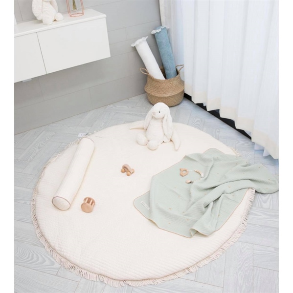 Nature Stitch Thảm Tròn Trơn