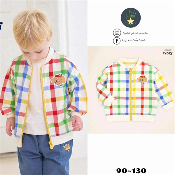 Mellimolli Áo khoác Caro sọc