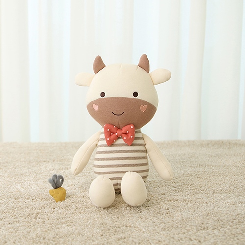 Bebelaon Trâu trai nơ đỏ 35cm