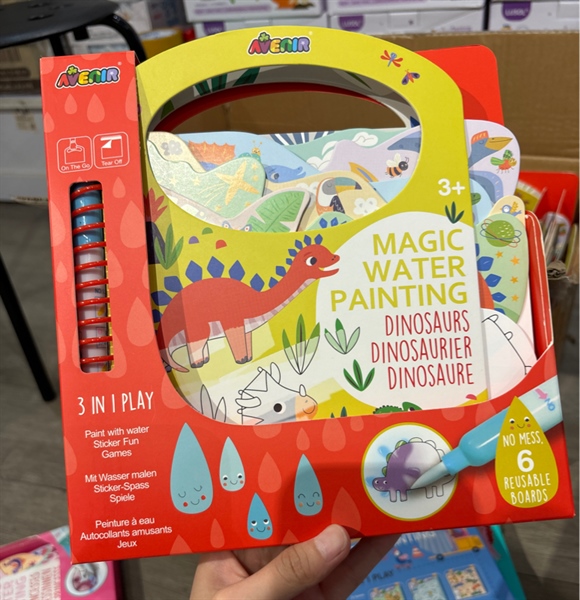 Avenir Magic painting book Dinosaur