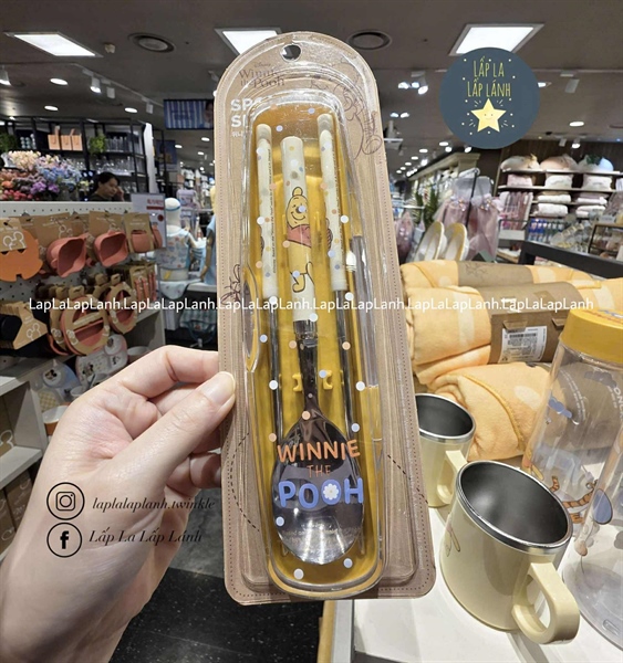 ModernHouse Set muỗng đũa gấu Pooh