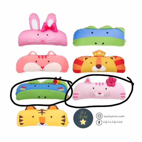 Milogabby Gối ôm mèo hồng