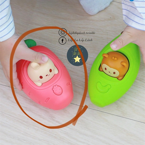 Happyplay Push & Go màu Hồng