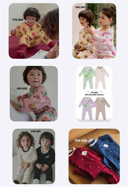 Cordi Set Homewear 18 bộ s90