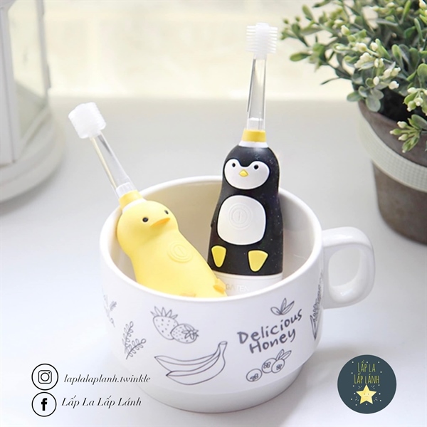 Megaten Bàn chải siêu âm Vịt vàng 12-48m