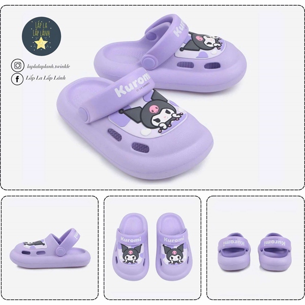 Shoopen Sục nhựa HPKV0ES71S Kuromi size 180