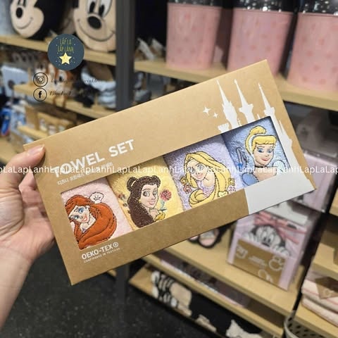 Modernhouse Set khăn 4p Công chúa Disney