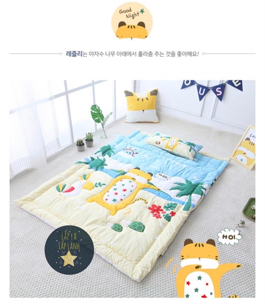 Beautehouse Set Ngủ Hổ Lesley Chăn Dày