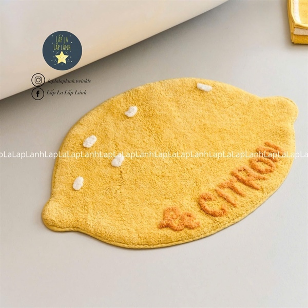 Modernhouse Thảm chân quả chanh Yellow