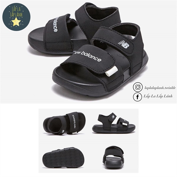 NewBalance Sandal đen K6303B2I size 130-160