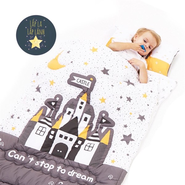 Hajour Set Ngủ Castle + Túi chống thấm