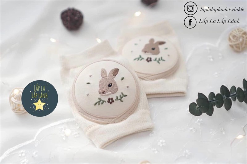 Koongs Bảo vệ đầu gối Thỏ nâu