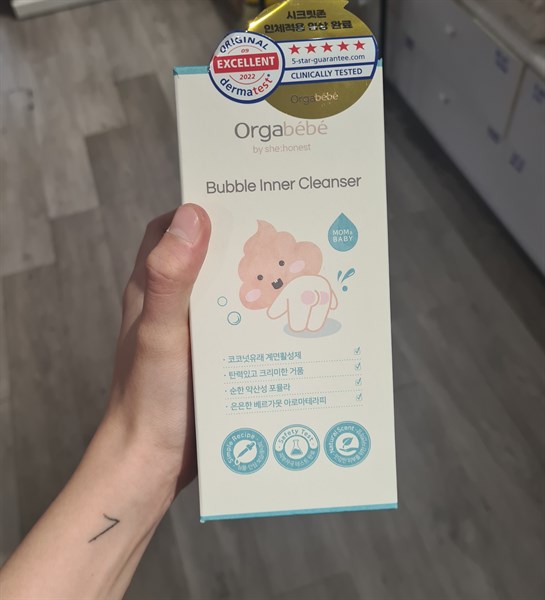 Orgabebe Bọt vệ sinh