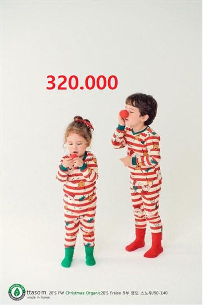 Cordi Set đồ sọc trắng sọc đỏ