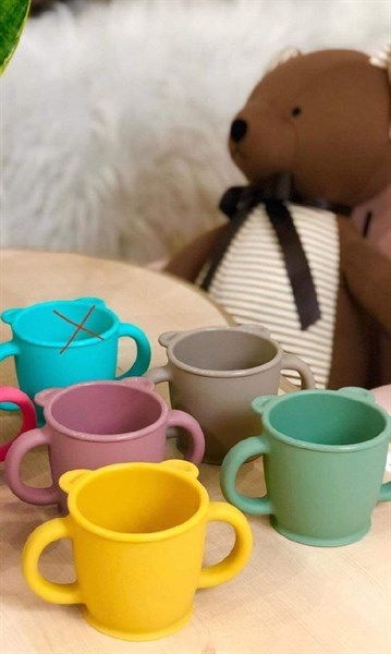 Modui Ly Gấu Silicone Mint