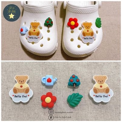 Elias set charms gấu in Arthur