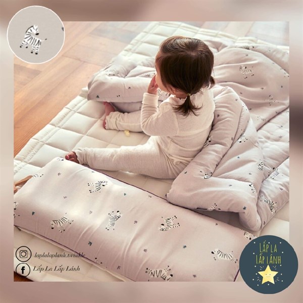 Formongde Wide pillow Vỏ gối in Ngựa vằn Beige 30x70cm