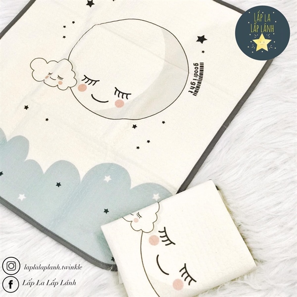 Lieto Thảm chống thấm Mây trăng ngủ size M
