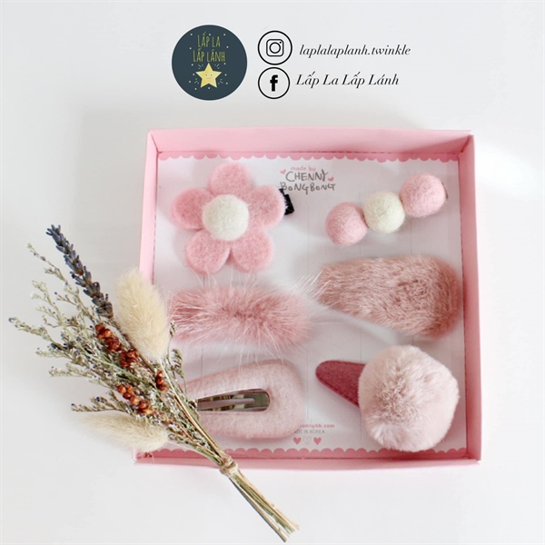 Chennybongbong Set kẹp mẫu 23