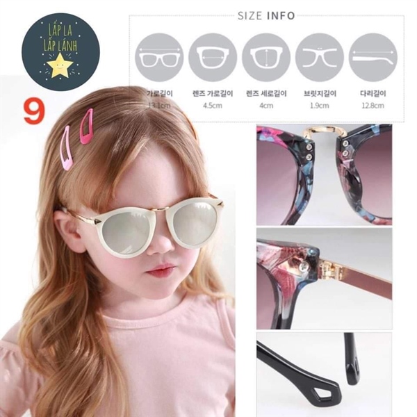 Bayb Kính mát cho bé Trắng Vàng (9)