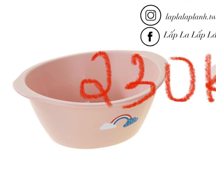 Modern House Chén lớn hồng