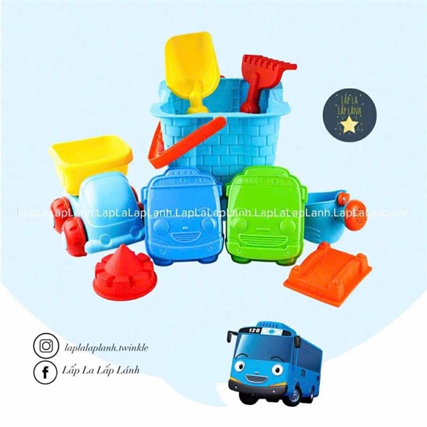 Bunnyland Đồ chơi xúc cát Tayo