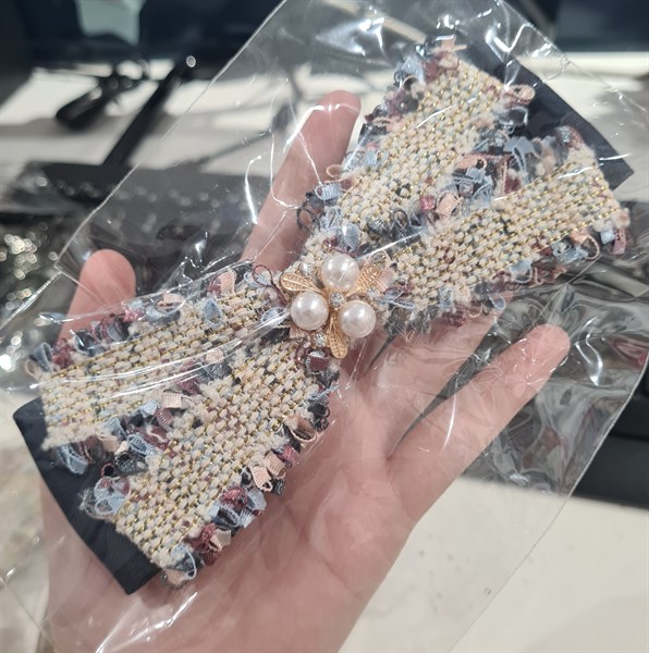 Handmade Kẹp nơ mom mẫu 15