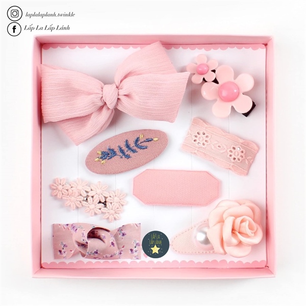 Chennybongbong Set kẹp mẫu 14