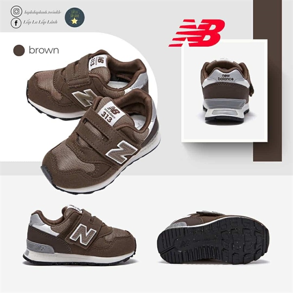NewBalance Sneaker IO313AB2 Brown size 150