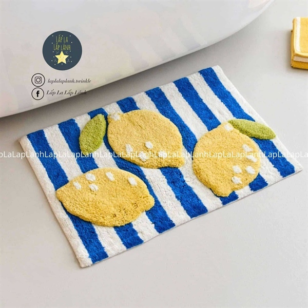 Modernhouse Thảm chân quả chanh Blue