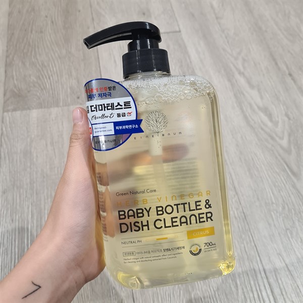 EineBaum Nước rửa bình hương chanh không bọt