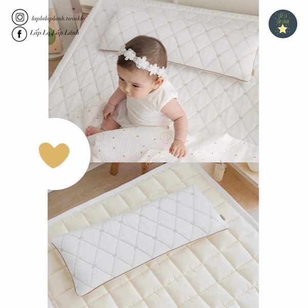 Formongde Vỏ gối Tim chần bông 30x70cm